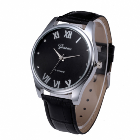 LAIKRODIS “ROMAN NUMERALS BLACK“