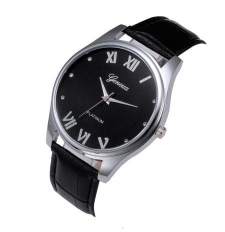 LAIKRODIS “ROMAN NUMERALS BLACK“