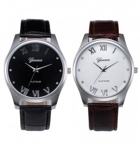 LAIKRODIS “ROMAN NUMERALS BLACK“